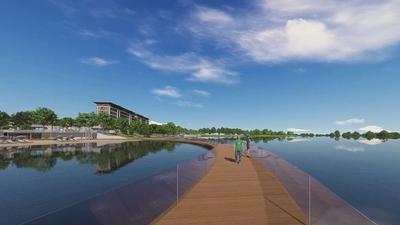 汇置山湖大都示范区景观设计