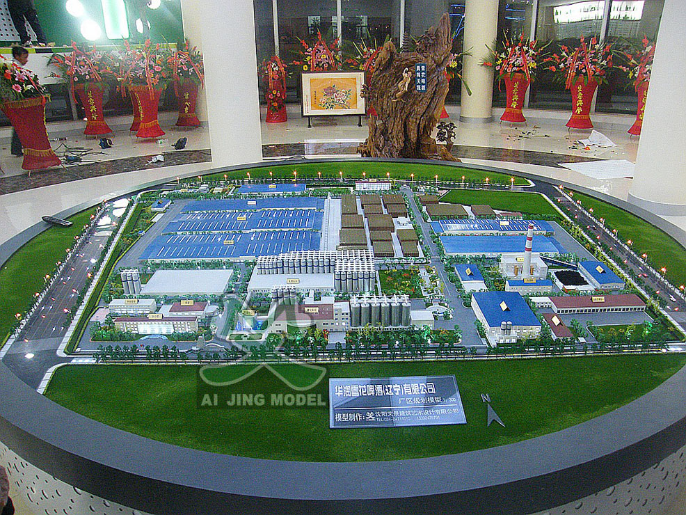 雪花啤酒厂规划