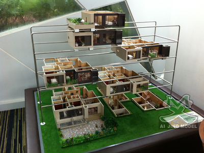 抽拉式户型沙盘